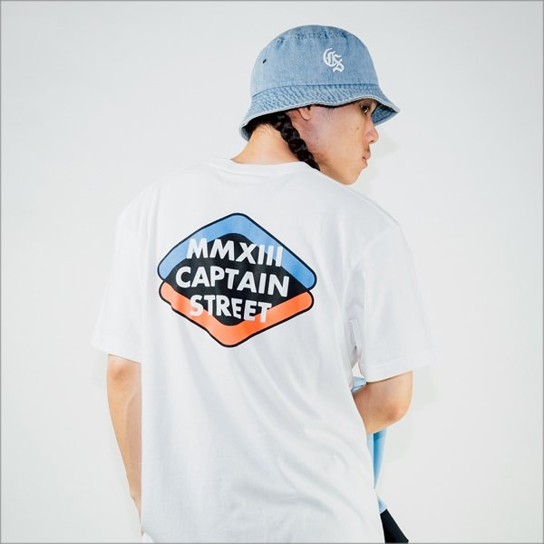 画像9: CAPTAIN STREET Rhombus Tシャツ WHITE キャプテンストリート (9)