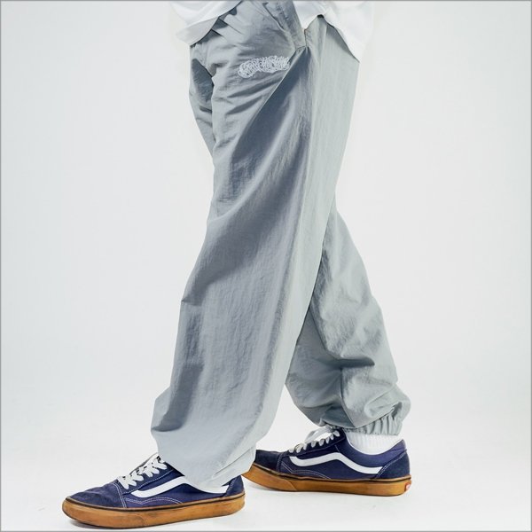 画像14: 【送料無料】CAPTAIN STREET Lettering ナイロンパンツ GRAY キャプテンストリート (14)