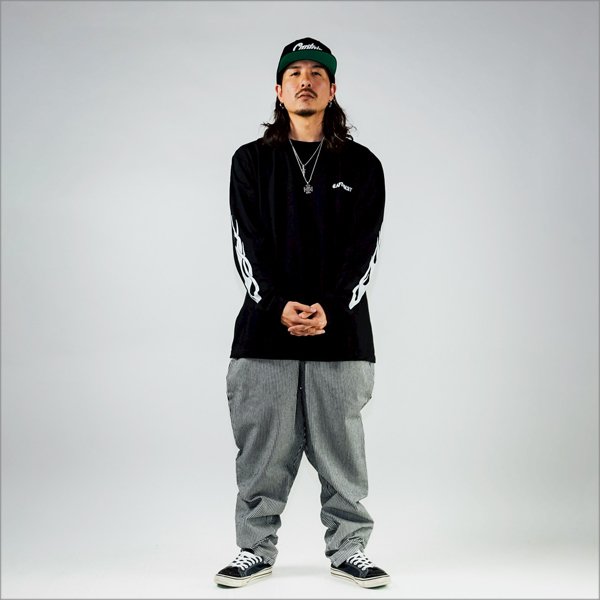 画像8: CAPTAIN STREET Eagle L/S Tシャツ BLACK キャプテンストリート (8)