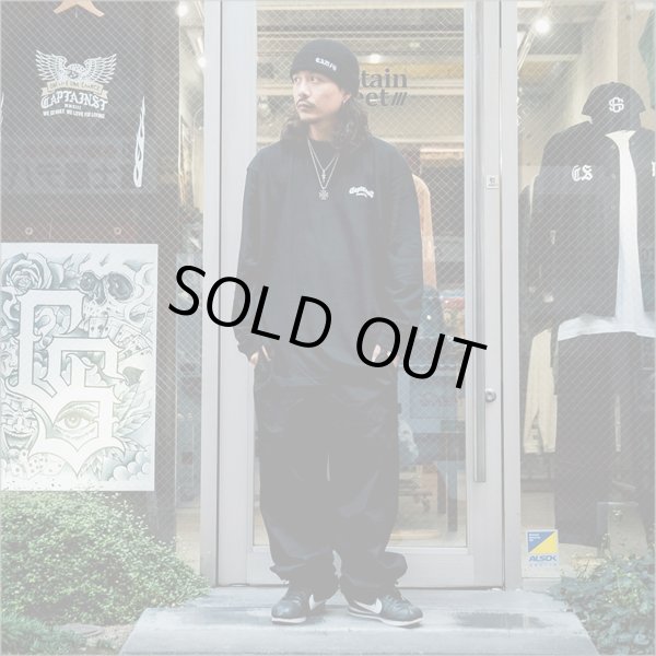 画像7: CAPTAIN STREET CRN Logo L/S Tシャツ BLACK キャプテンストリート (7)