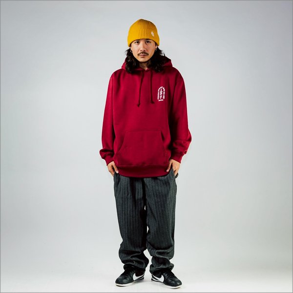画像7: 【送料無料】CAPTAIN STREET Dagger P/Oパーカー BURGUNDY キャプテンストリート (7)