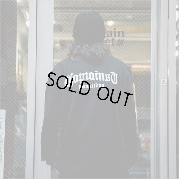 画像8: CAPTAIN STREET CRN Logo L/S Tシャツ BLACK キャプテンストリート (8)