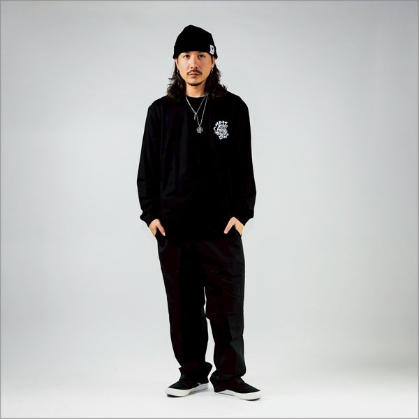 画像11: CAPTAIN STREET JST L/S Tシャツ BLACK キャプテンストリート (11)