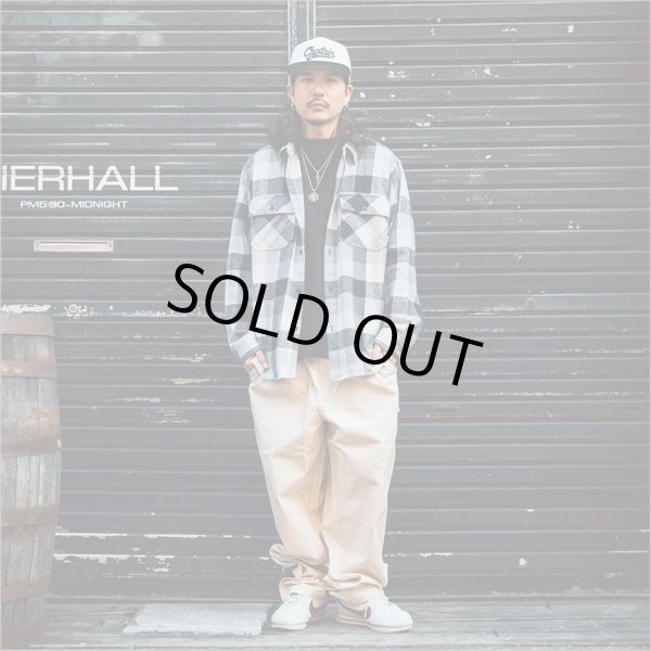 画像6: 【送料無料】BLUCO ブルコ BUFFALO CHECK FLANNEL SHIRT BLACK (6)