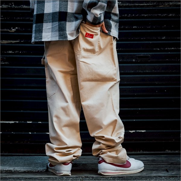 画像18: 【送料無料】COOKMAN クックマン Carpenter's パンツ CREAM (18)