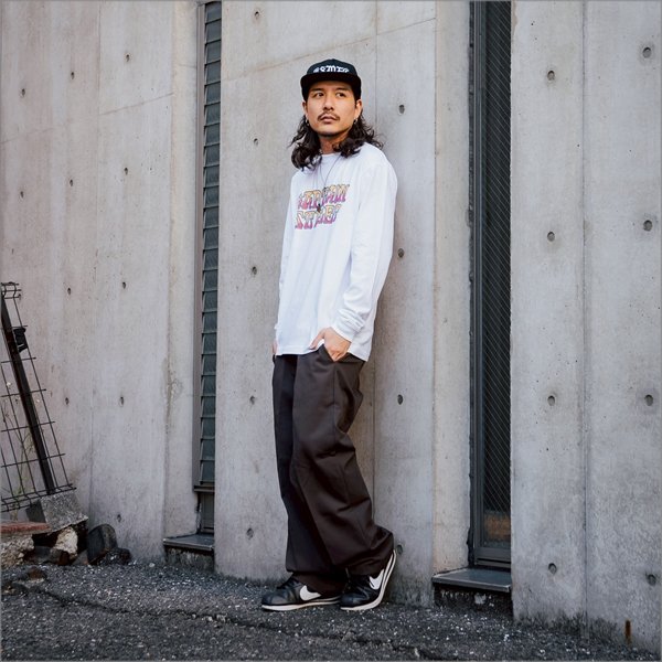 画像4: CAPTAIN STREET GD Logo L/S Tシャツ WHITE キャプテンストリート (4)