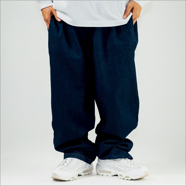 画像8: 【送料無料】COOKMAN クックマン Semiwide Chef パンツ DENIM (8)