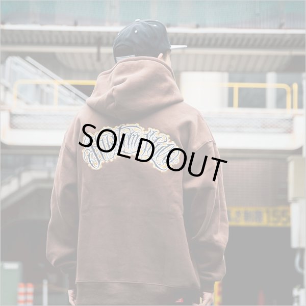 画像7: 【送料無料】KustomStyle カスタムスタイル HAVOC ZIPパーカー BROWN (7)