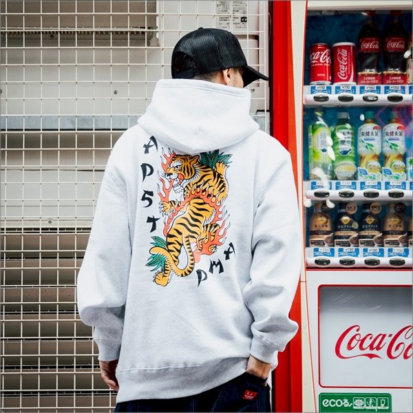 画像7: 【送料無料】CAPTAIN STREET JST P/Oパーカー ASH キャプテンストリート (7)