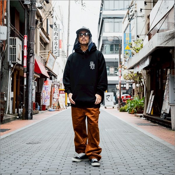 画像8: 【送料無料】CAPTAIN STREET BaG P/Oパーカー BLACK キャプテンストリート (8)