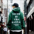 画像11: 【送料無料】KustomStyle カスタムスタイル ESTILO CALIFAS プルオーバーパーカー GREEN (11)