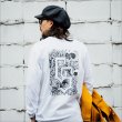 画像9: CAPTAIN STREET BaG L/S Tシャツ WHITE キャプテンストリート (9)