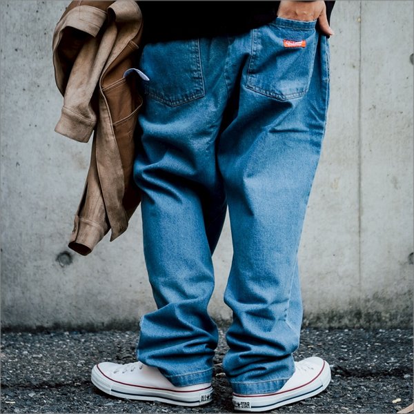 画像12: 【送料無料】COOKMAN クックマン Chef パンツ DENIM L.BLUE (12)