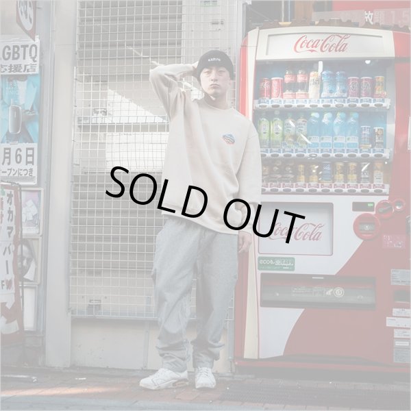 画像7: 【送料無料】CAPTAIN STREET Rhombus クルーネックスウェット SAND キャプテンストリート (7)