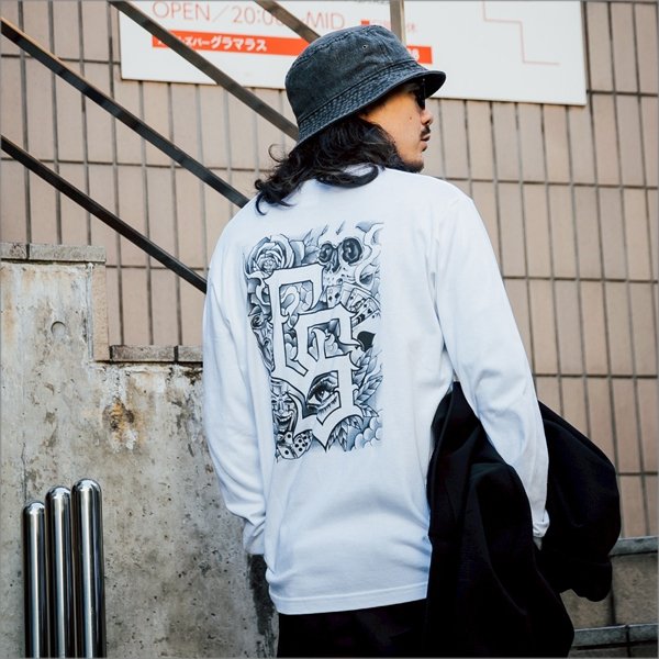 画像10: CAPTAIN STREET BaG L/S Tシャツ WHITE キャプテンストリート (10)