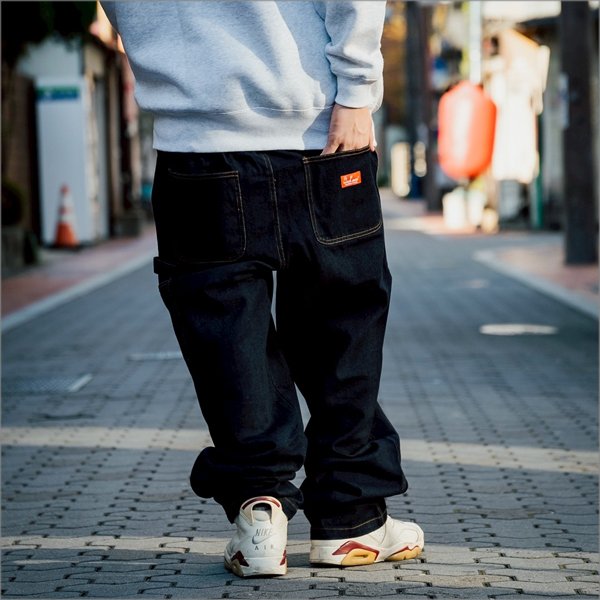 画像11: 【送料無料】COOKMAN クックマン Carpenter's パンツ DENIM NAVY (11)