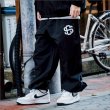 画像7: 【送料無料】CAPTAIN STREET eighty ナイロンパンツ BLACK キャプテンストリート (7)