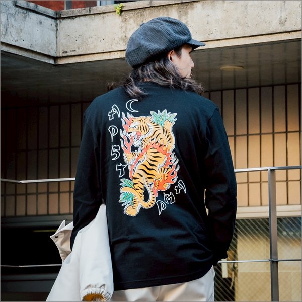 画像13: CAPTAIN STREET JST L/S Tシャツ BLACK キャプテンストリート (13)