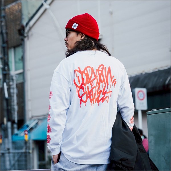 画像13: CAPTAIN STREET Tag L/S Tシャツ WHITE キャプテンストリート (13)
