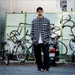 画像7: 【送料無料】CAPTAIN STREET CAPTAINST CHECK L/S シャツ BLACK キャプテンストリート (7)