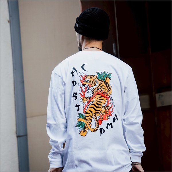 画像10: CAPTAIN STREET JST L/S Tシャツ WHITE キャプテンストリート (10)