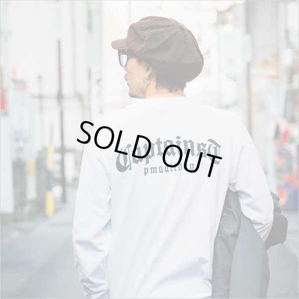 画像8: CAPTAIN STREET CRN Logo L/S Tシャツ WHITE キャプテンストリート (8)
