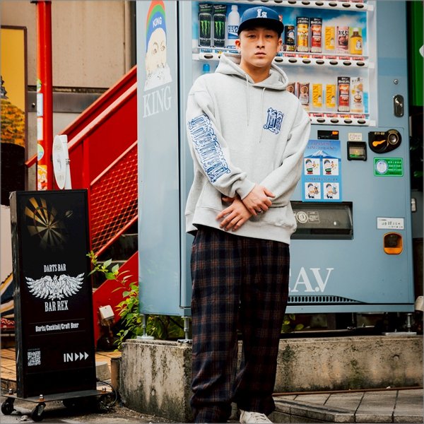 画像12: KustomStyle カスタムスタイル LA-BANDANA スナップバックCAP NAVY (12)