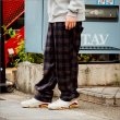 画像13: 【送料無料】KustomStyle カスタムスタイル SUPREME QUALITY '24 CHECK パンツ BLACK/WINE RED (13)