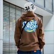 画像10: 【送料無料】CAPTAIN STREET Circle P/Oパーカー D.BROWN キャプテンストリート (10)
