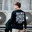 画像9: KustomStyle カスタムスタイル P.L.O SKULL L/S Tシャツ BLACK (9)