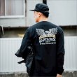 画像11: CAPTAIN STREET Eagle L/S Tシャツ BLACK キャプテンストリート (11)