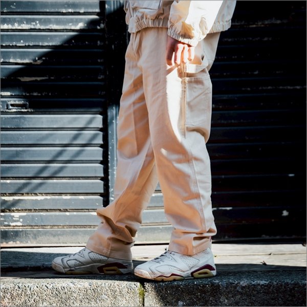 画像18: 【送料無料】COOKMAN クックマン Carpenter's パンツ CREAM (18)