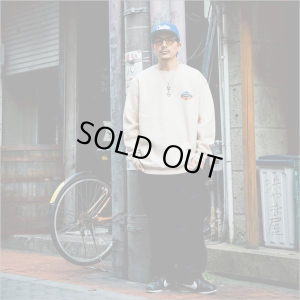 画像9: 【送料無料】CAPTAIN STREET Rhombus クルーネックスウェット SAND キャプテンストリート (9)