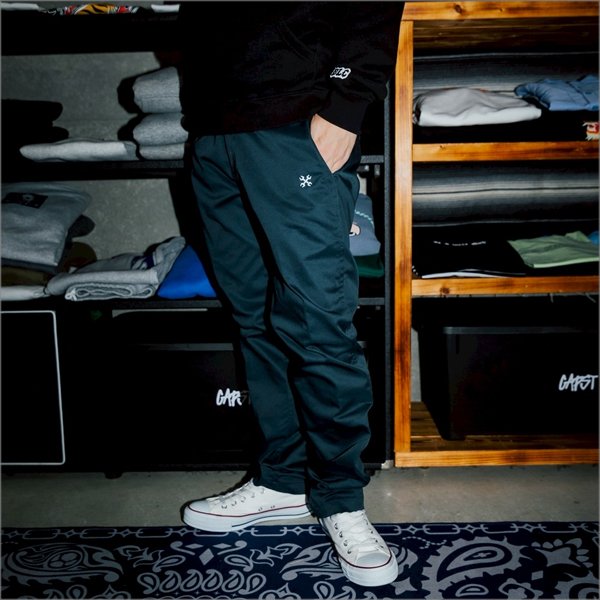 画像13: 【送料無料】BLUCO ブルコ STRETCH SLIM WORK PANTS BLUE (13)