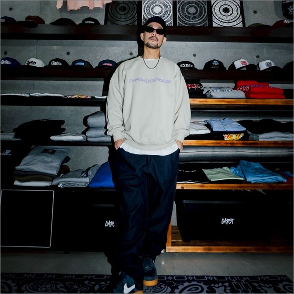 画像9: 【送料無料】CAPTAIN STREET Tiger クルーネックスウェット SAND キャプテンストリート (9)