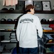 画像9: CAPTAIN STREET CRN Logo L/S Tシャツ WHITE キャプテンストリート (9)