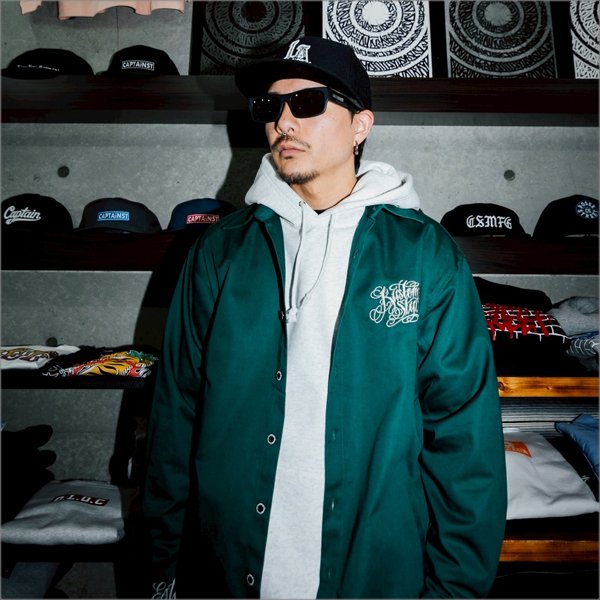 画像10: KustomStyle カスタムスタイル LA-BANDANA スナップバックCAP BLACK (10)