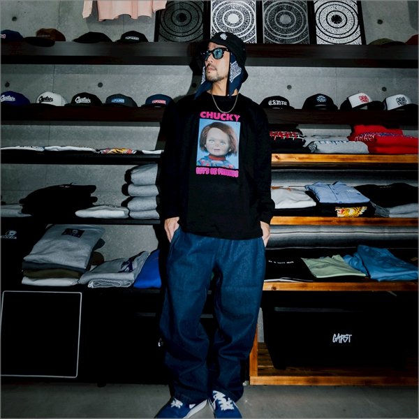 画像10: CAPTAIN STREET Classic CS バケットハット BLACK キャプテンストリート (10)