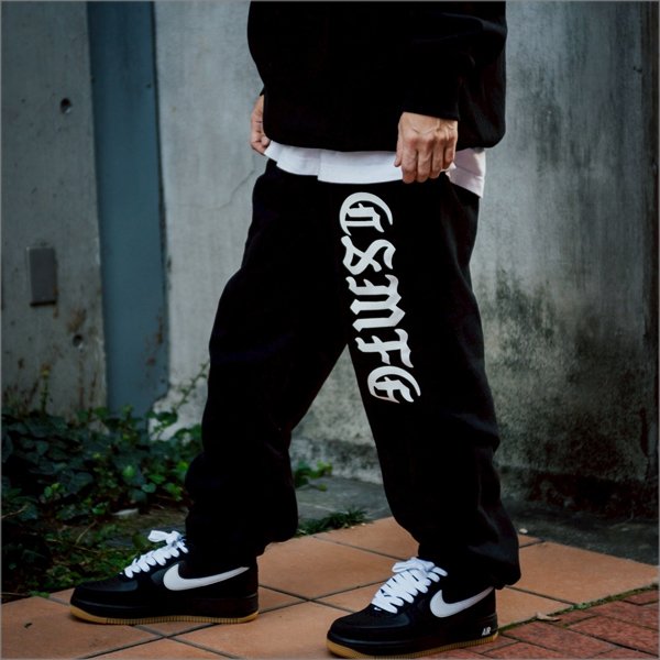画像8: 【送料無料】CAPTAIN STREET CSMFG スウェットパンツ BLACK キャプテンストリート (8)