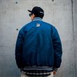 画像9: 【送料無料】KustomStyle カスタムスタイル CHAVO LOGO NYLON STADIUM JKT BLUE (9)