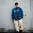 画像8: 【送料無料】KustomStyle カスタムスタイル CHAVO LOGO NYLON STADIUM JKT BLUE (8)
