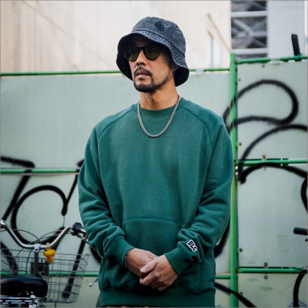 画像11: CAPTAIN STREET Classic CS バケットハット BLACK DENIM キャプテンストリート (11)