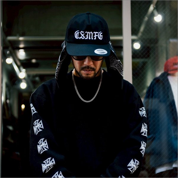 画像17: CAPTAIN STREET CSMFG キャップ BLACK キャプテンストリート (17)