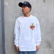画像3: Deviluse デビルユース Heart Lock L/S Tシャツ WHITE (3)