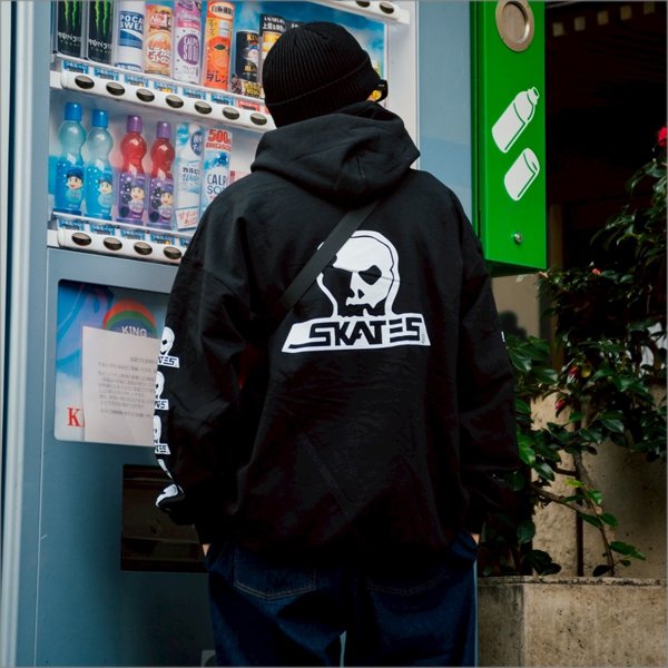 画像15: 【送料無料】SKULL SKATES スカルスケーツ Logo P/Oパーカー BLACK (15)