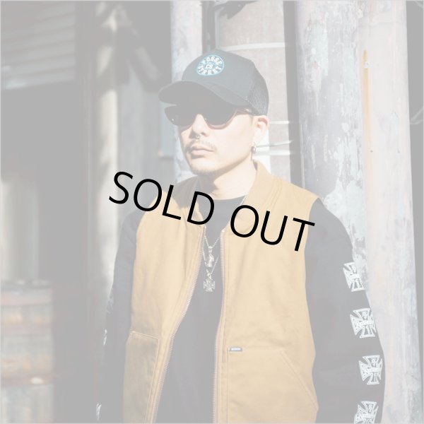 画像9: CAPTAIN STREET POSSE メッシュキャップ BLACK キャプテンストリート (9)