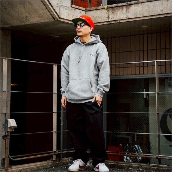 画像12: 【送料無料】CAPTAIN STREET Shark Mouth P/Oパーカー GRAY キャプテンストリート (12)