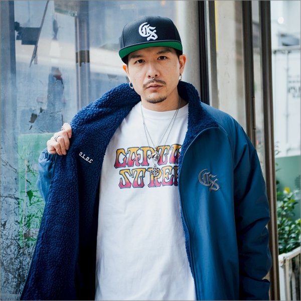 画像12: CAPTAIN STREET Classic CS スナップバックキャップ BLACK キャプテンストリート (12)