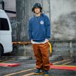 画像9: 【送料無料】CAPTAIN STREET Flame eighty クルーネックスウェット INDIGO キャプテンストリート (9)