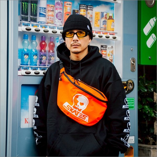 画像16: CAPTAIN STREET Classic CS ニットキャップ BLACK キャプテンストリート (16)